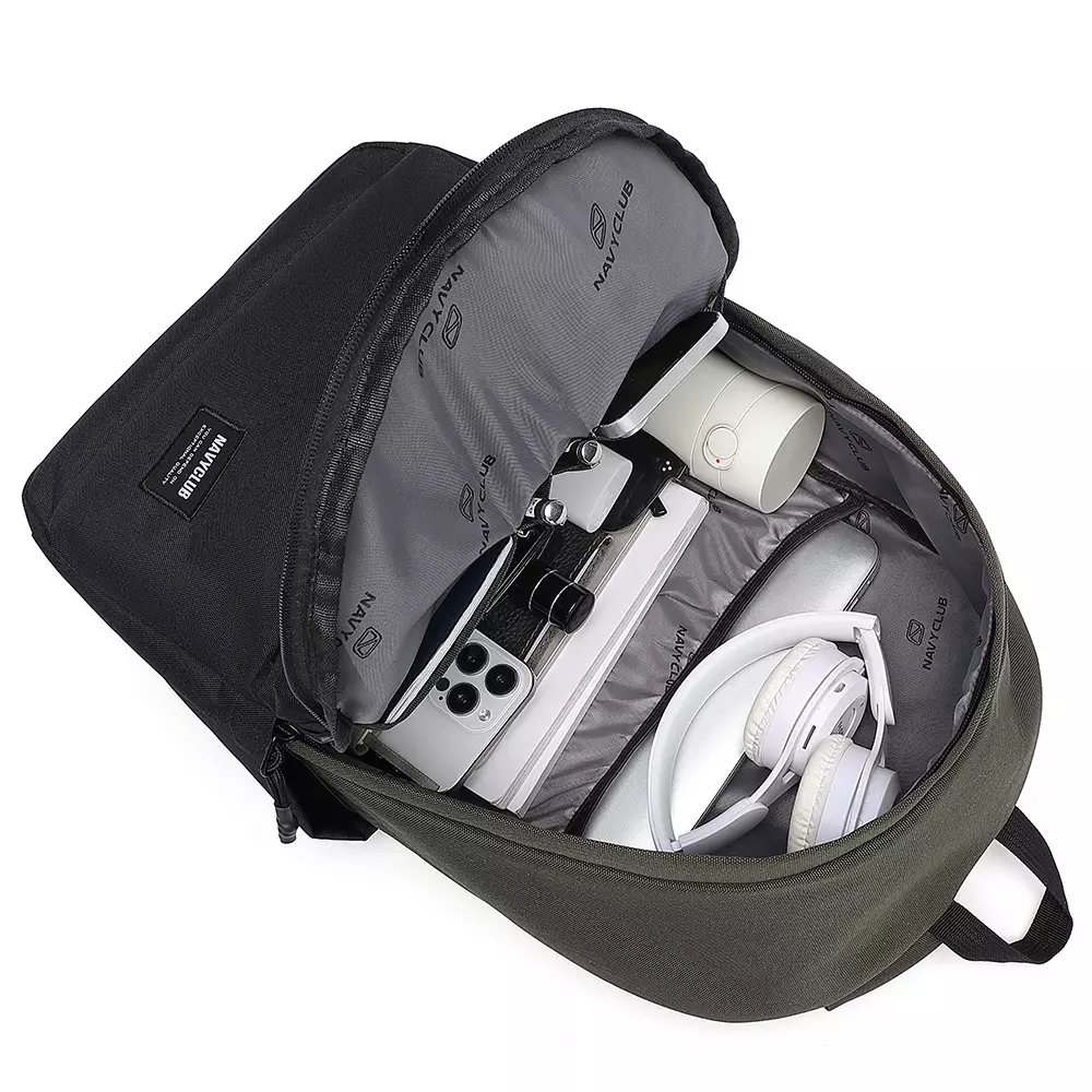 Navy Club Tas Ransel Laptop FHEH - Backpack Daypack Up to 15 Inch Tas Pria Wanita