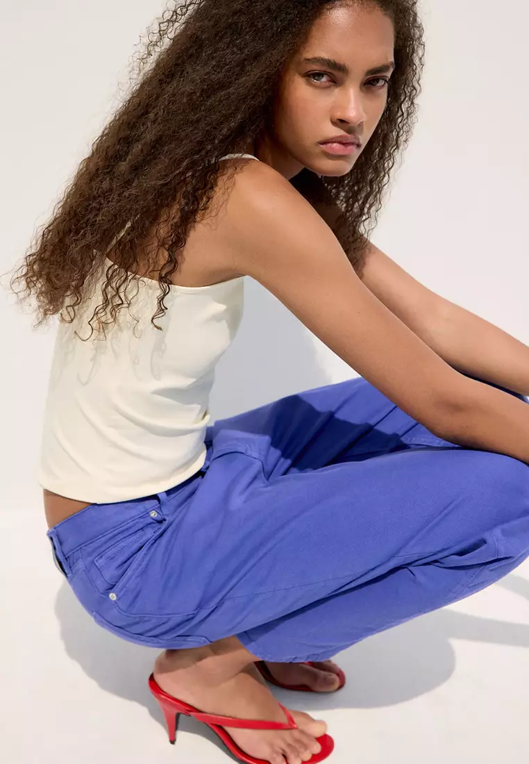 Fitted Top with Thin Straps