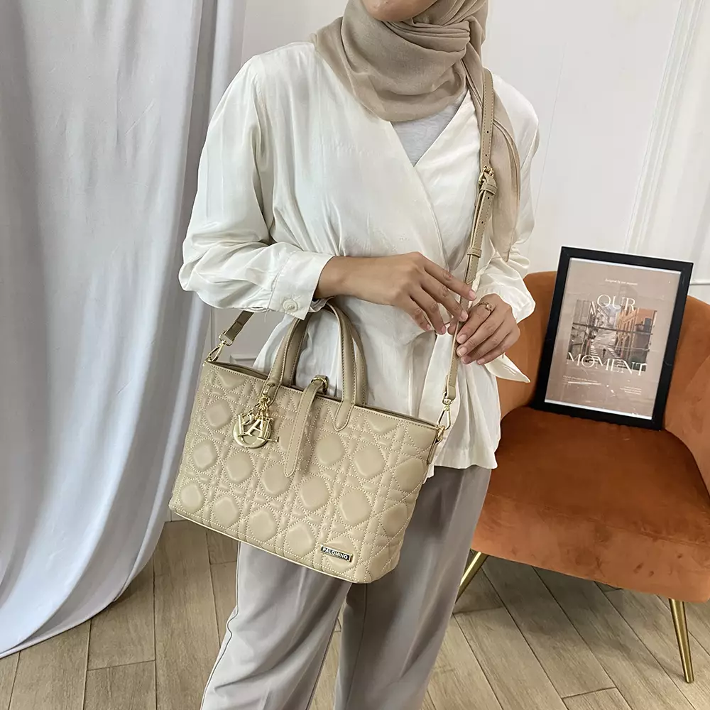 Palomino Lassa Handbag Wanita Warna Khaki