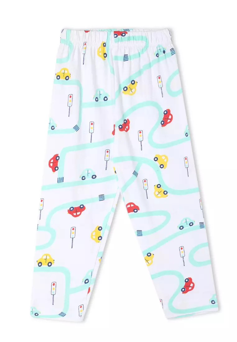 Baby And Kids Pajama Nightsuit Set - City Drive