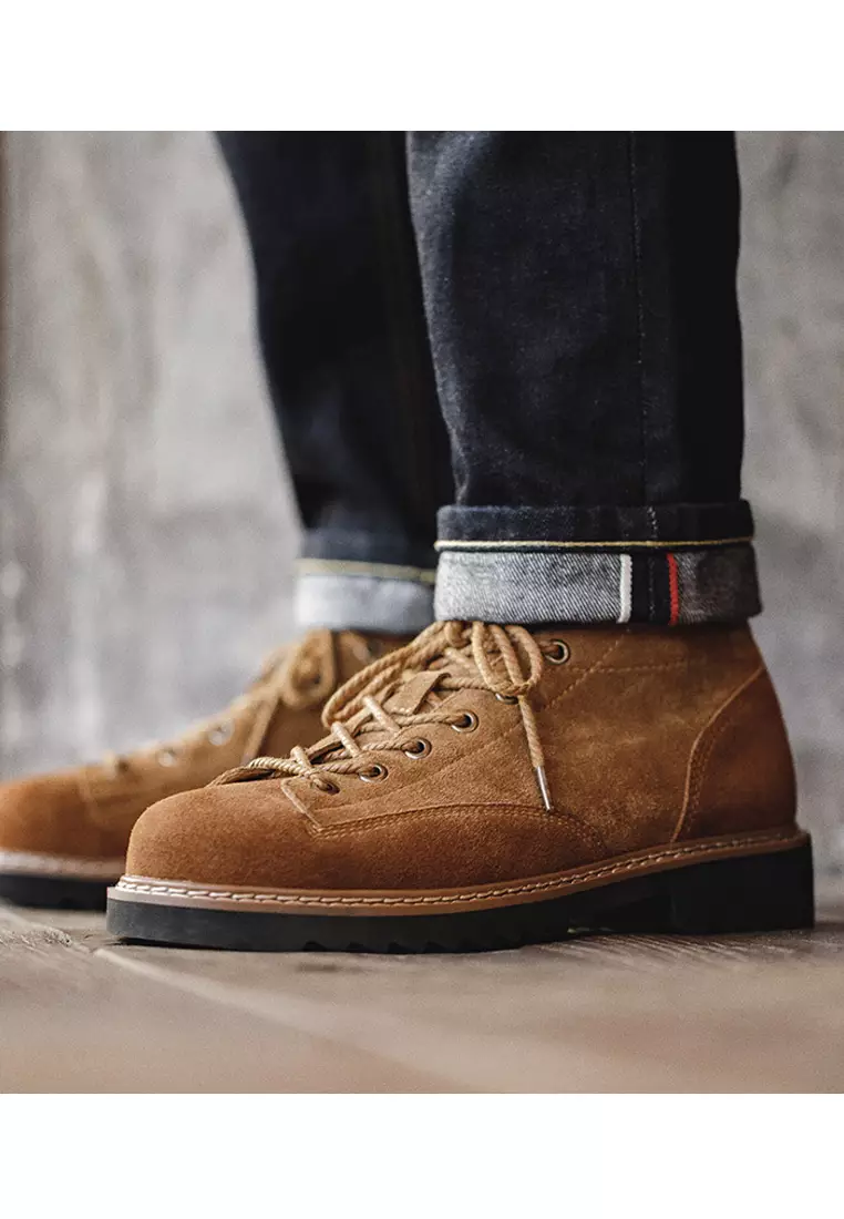 Vintage Leather Ankle Boots CQ2007047