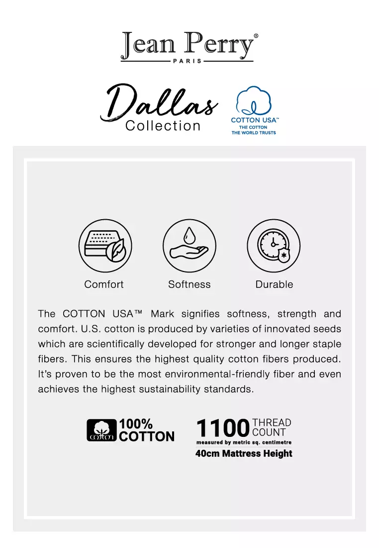 Buy Jean Perry Jean Perry Dallas Quilt Cover Set Online ZALORA Malaysia