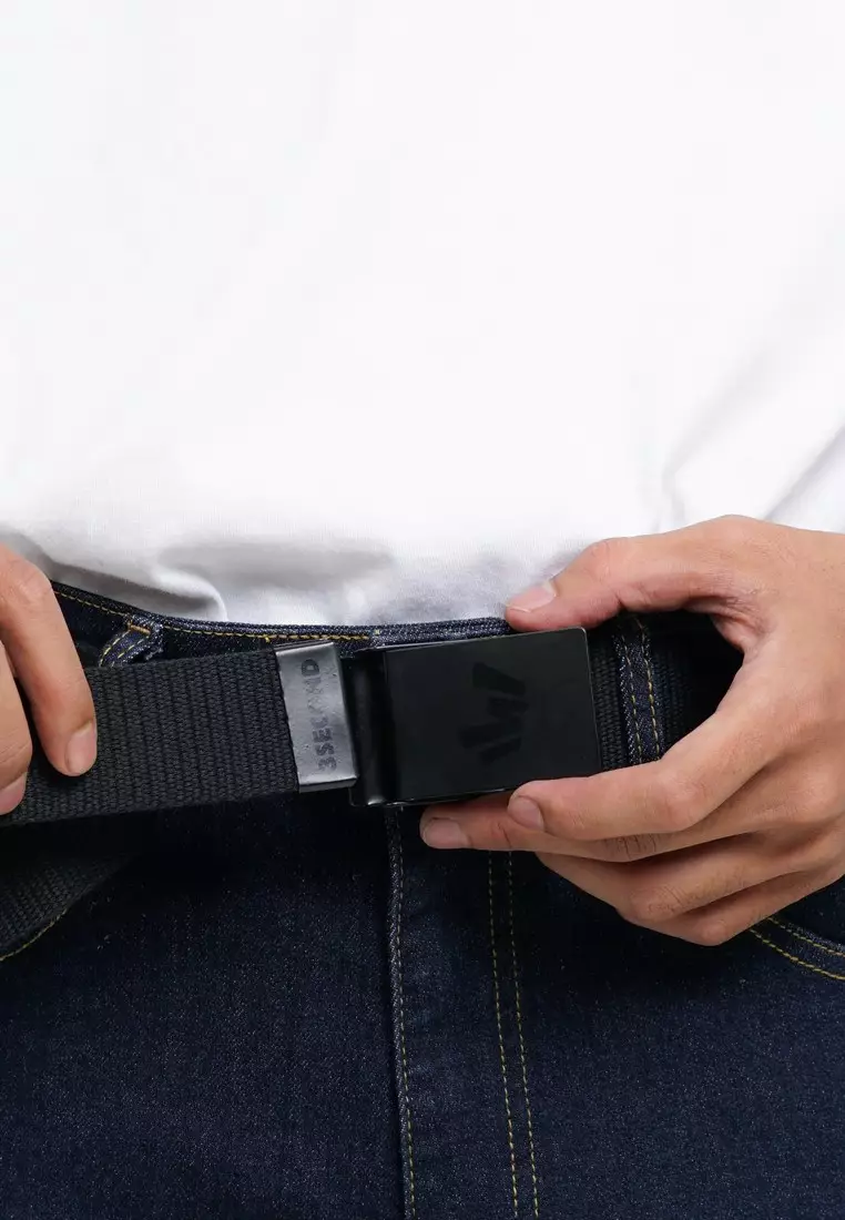 3Second Men's Webbing Belt Bold Moves OL-050425