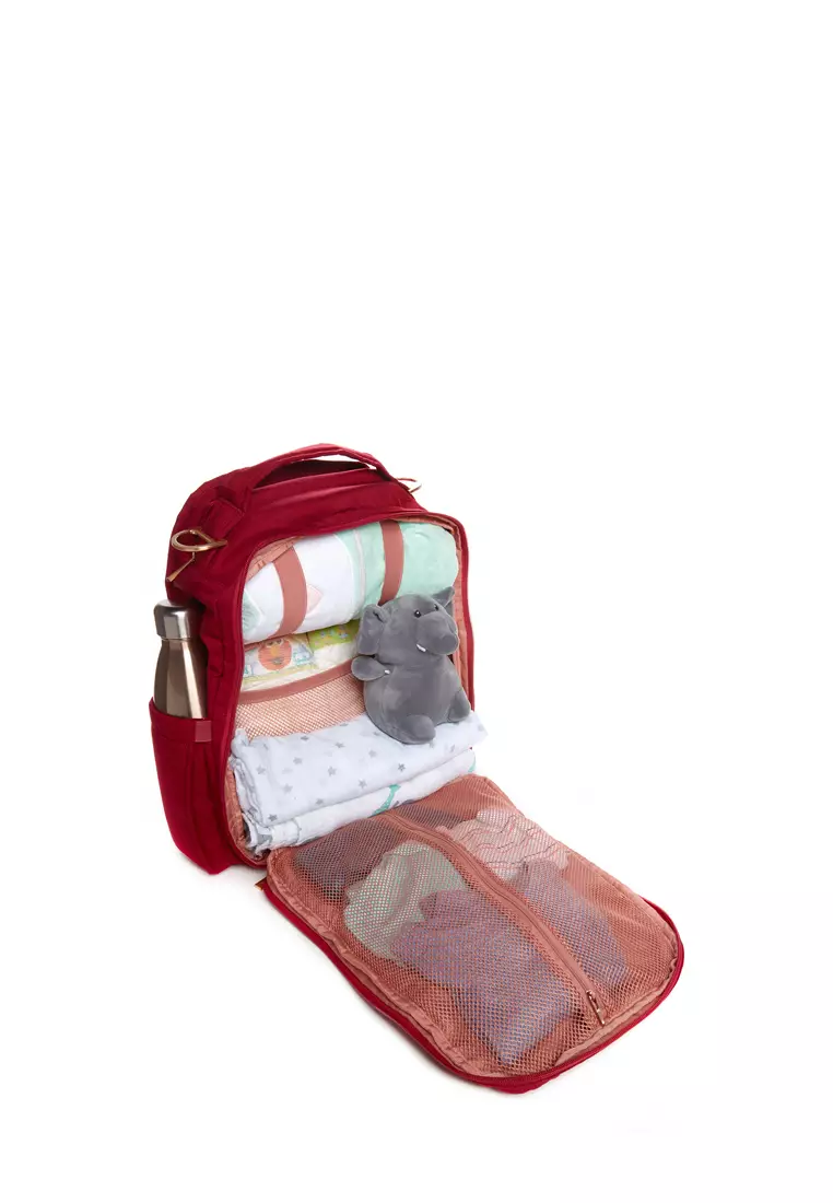 Jujube Be Right Back Tibetan Red Chromatics - Tas popok anak