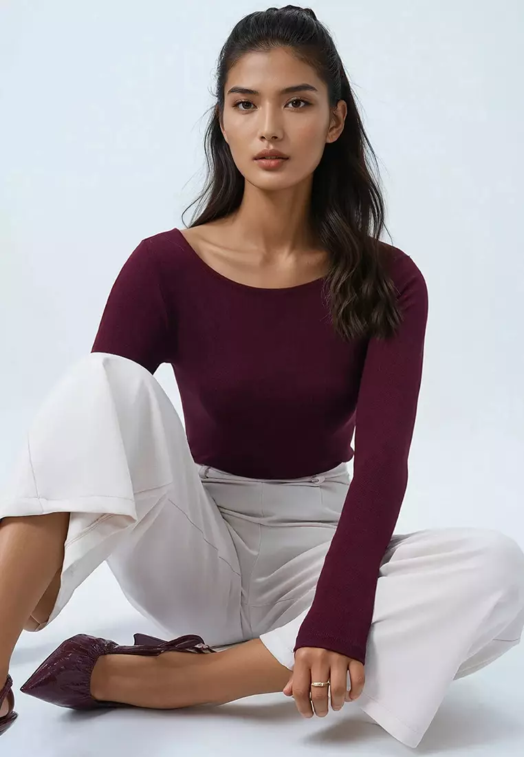 Boat Neck Blouse