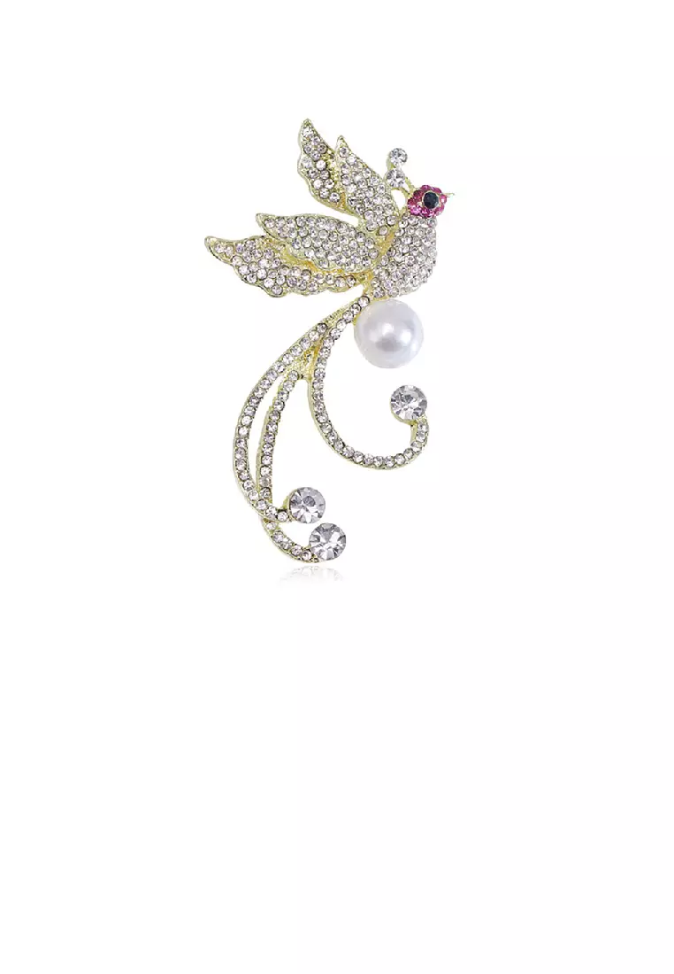 Gold brooch sales