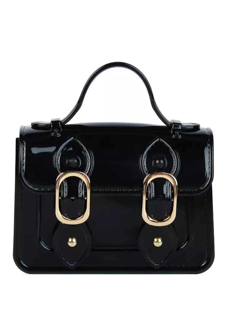 Buy London Rag Black Jelly Saddle Sling Bag 2024 Online ZALORA