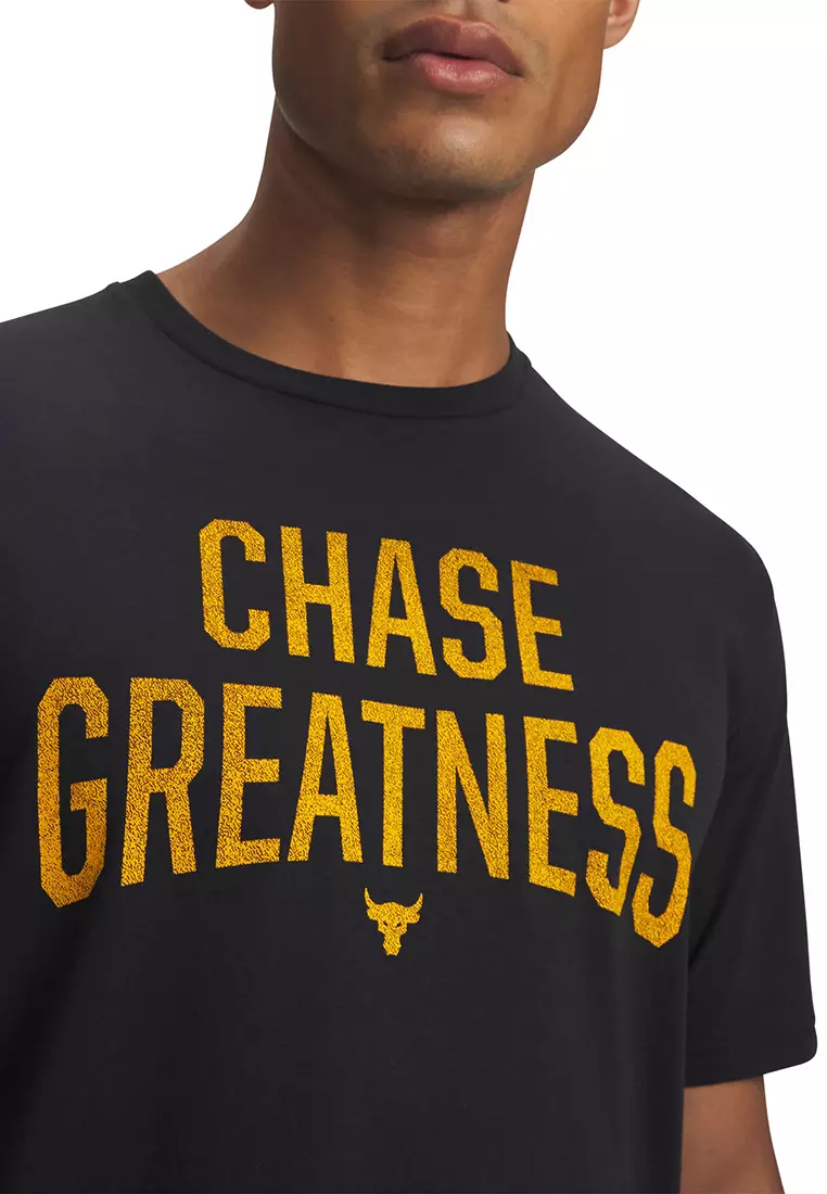 Project Rock Greatness Men's Short Sleeves T-Shirt
