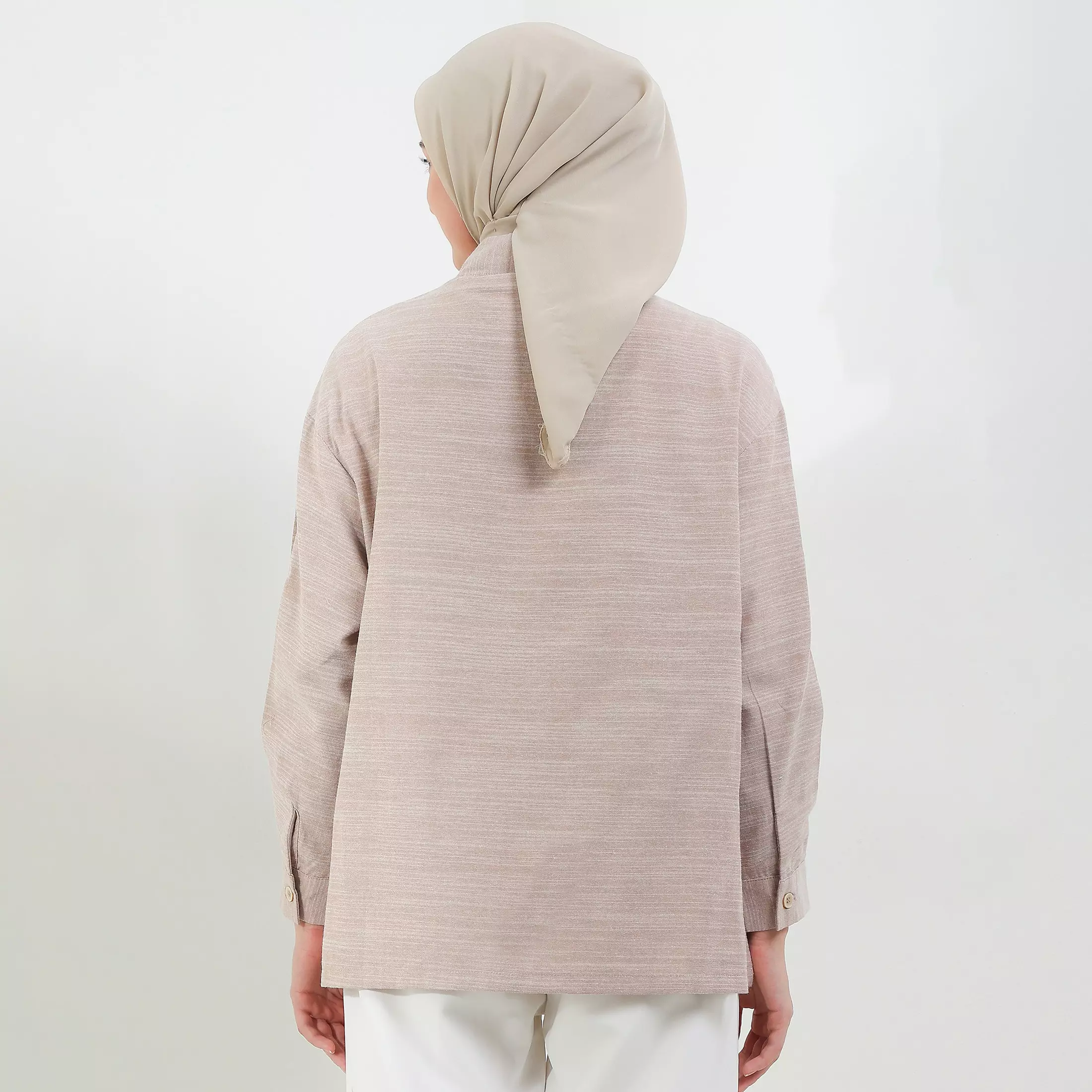 MFMW Marila Atasan Blouse Brown