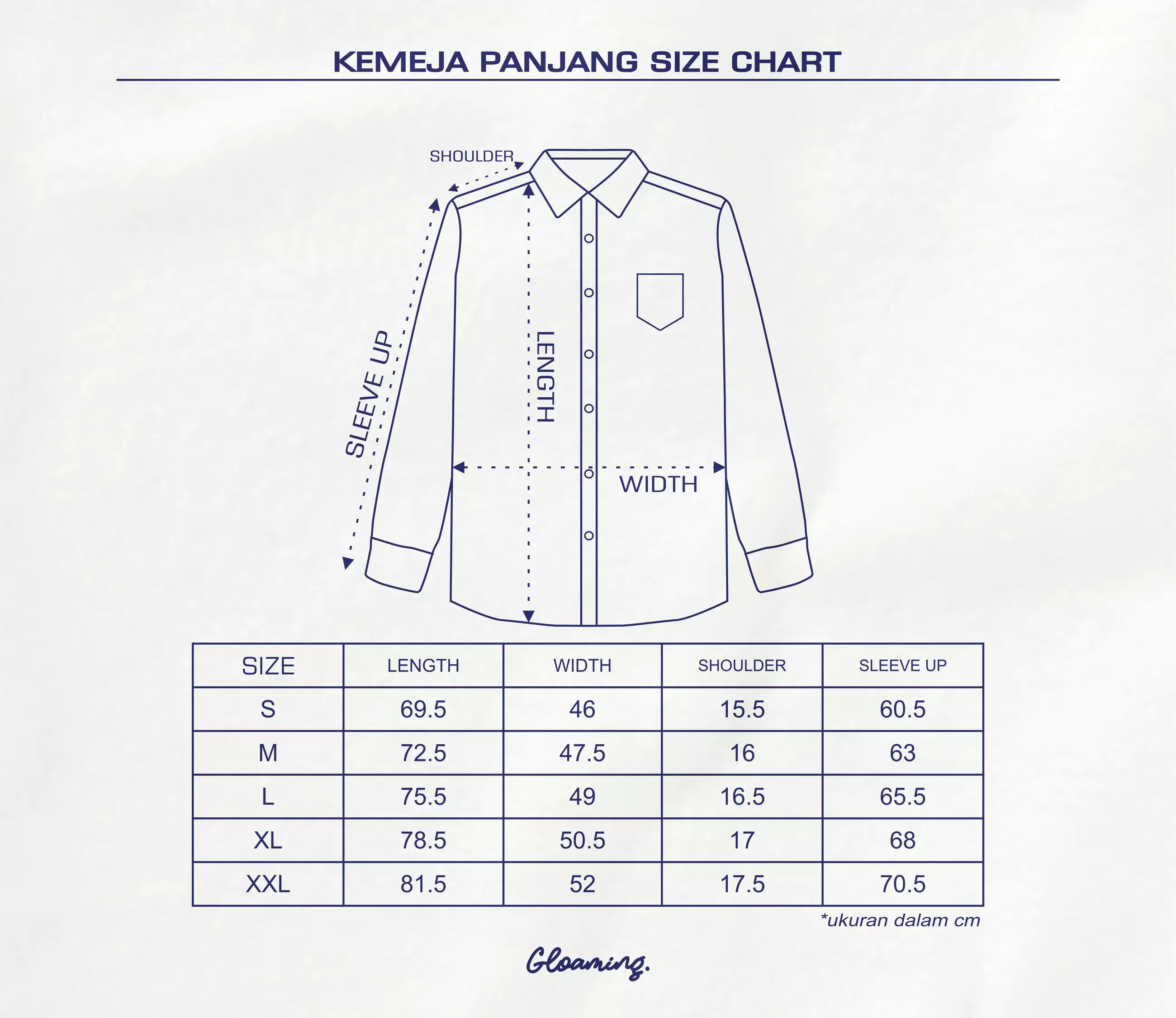 Kemeja Flanel Panjang S-Whram Unisex