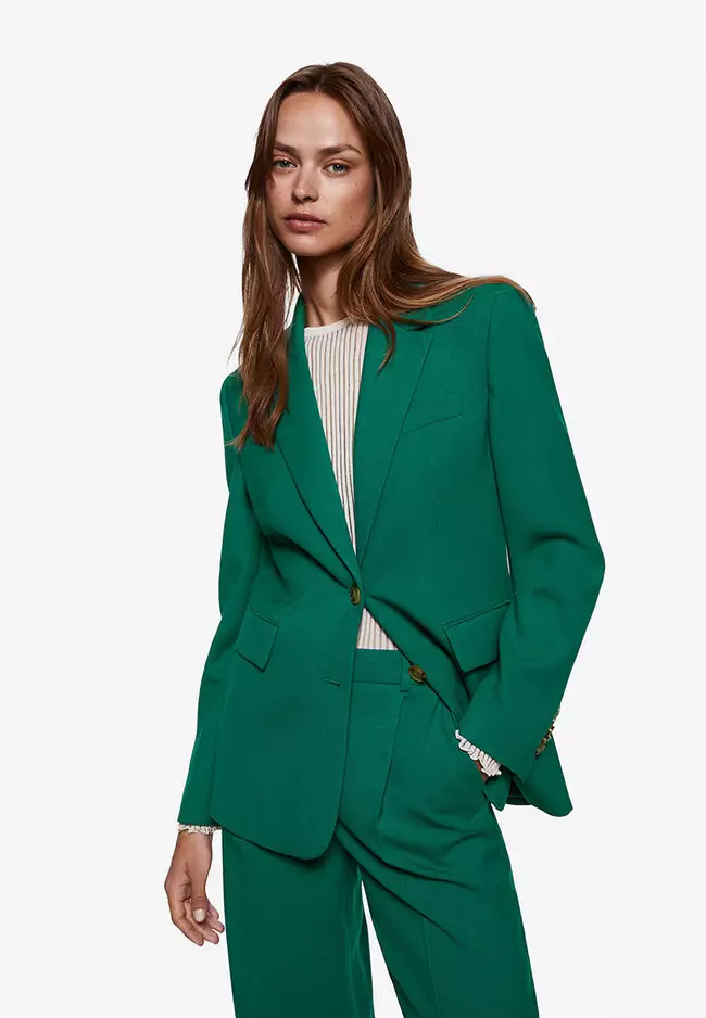 Buy Mango Wool Suit Blazer 2024 Online ZALORA Philippines