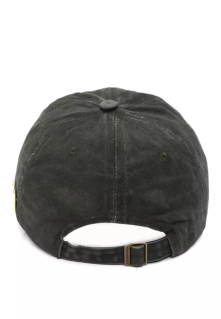 Drsh Topi Baseball Unisex Plain Casual Sport Adjustable Material Cotton ORIGINAL - Green