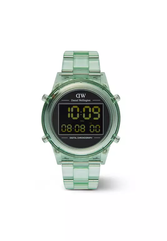 Retro Digital 42mm Light Green - Unisex Watch for women and men Digital movement watch DW Official Authentic Original