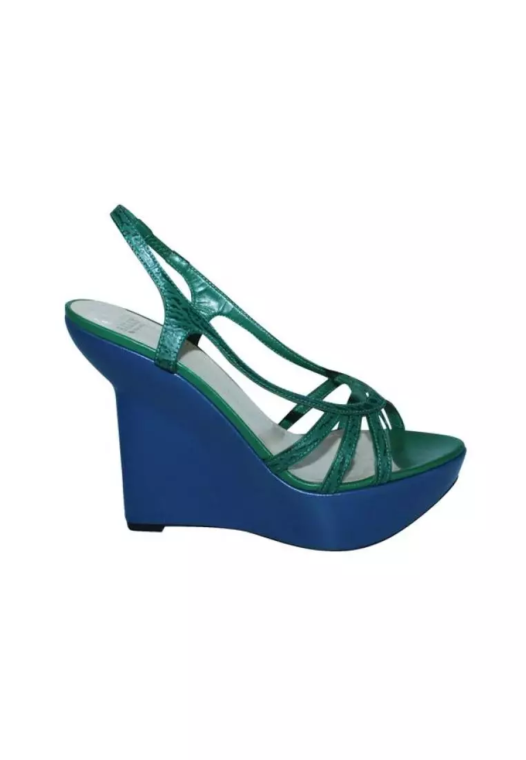 Wedge sandals colorful outlet