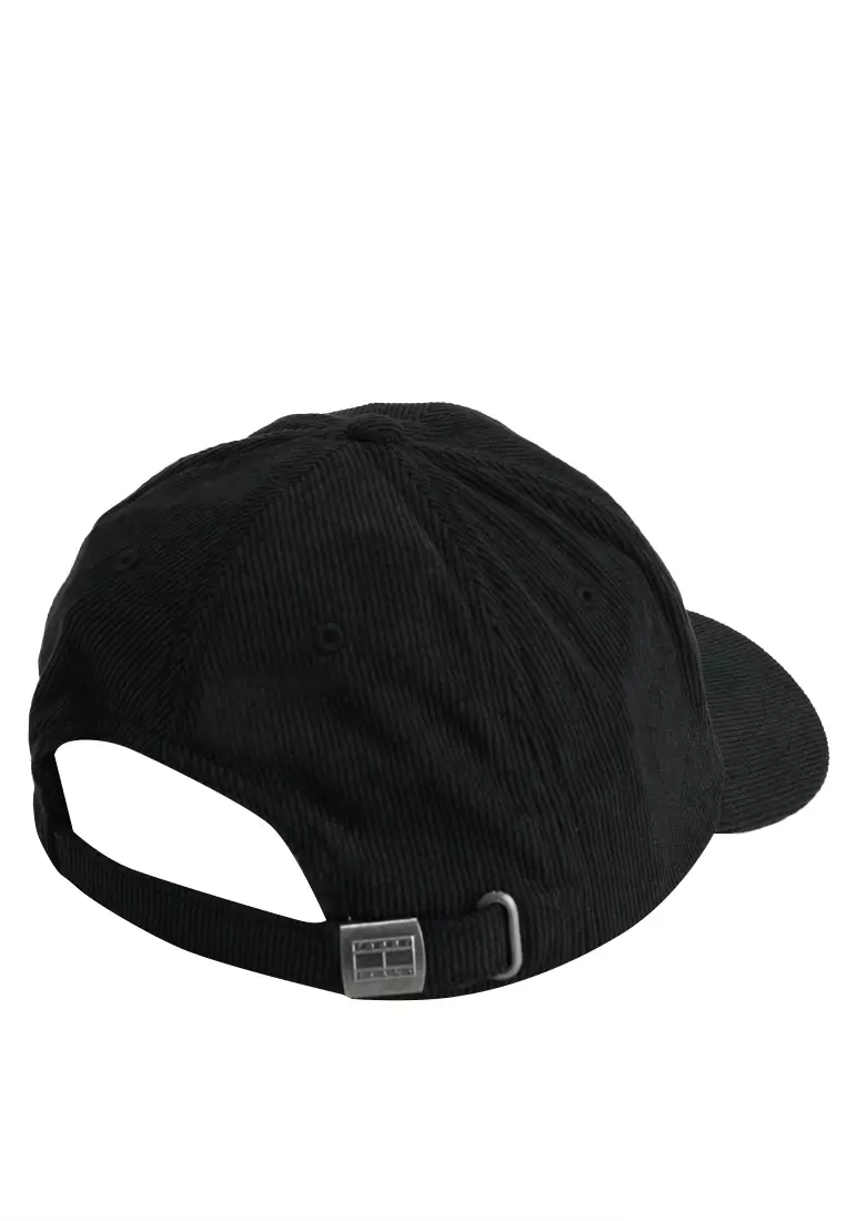 Heritage Tonal Logo Corduroy Baseball Cap - Tommy Jeans