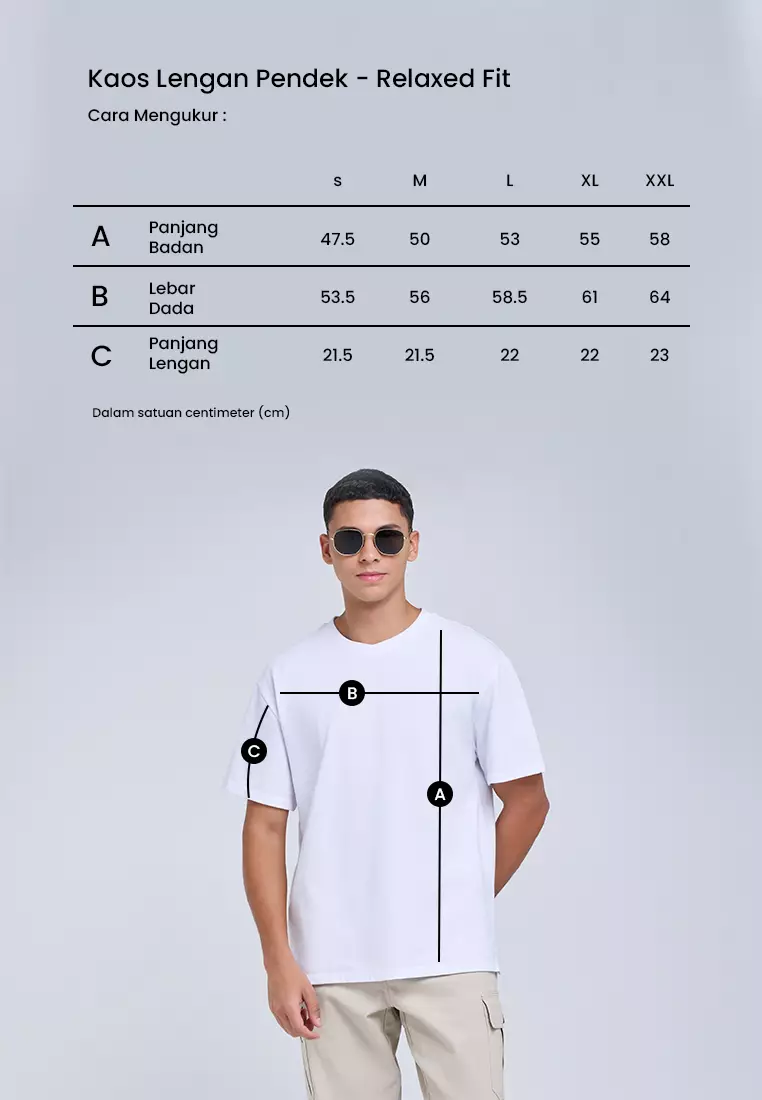 MANZONE - Kaos Dobby Pique Lengan Pendek Pria Maqna 5 Relaxed Fit - White Colour White