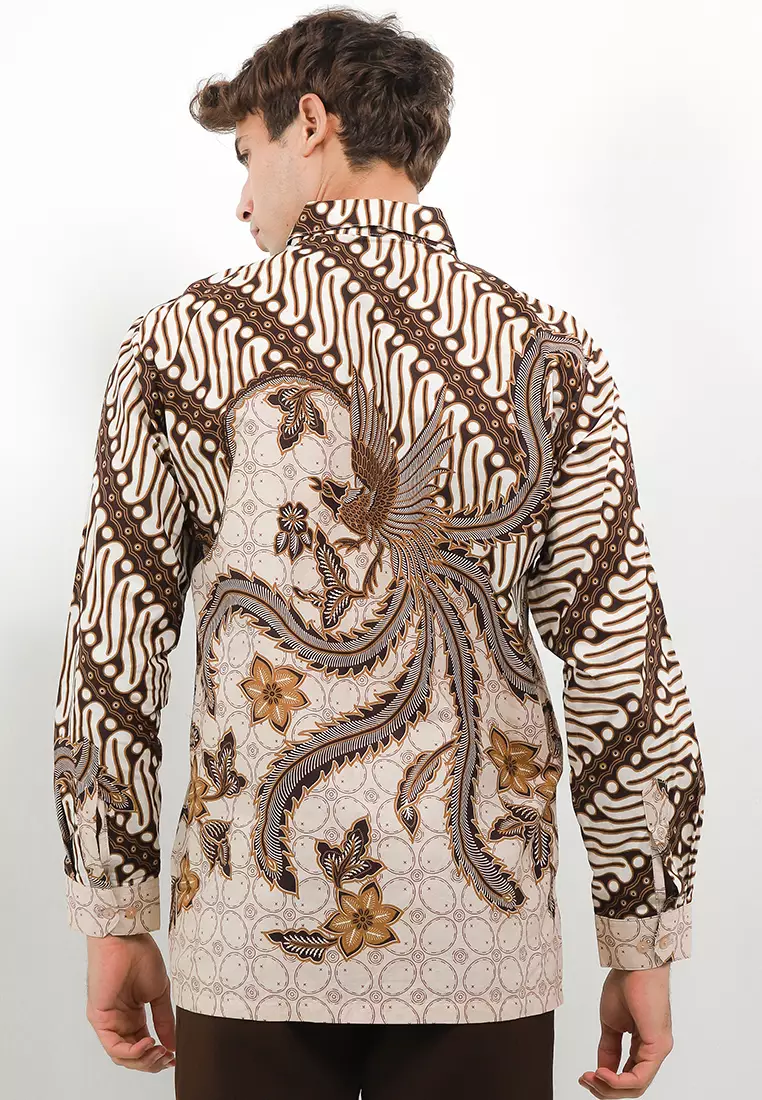 Gavin Shirt Kemeja Batik Lengan Panjang