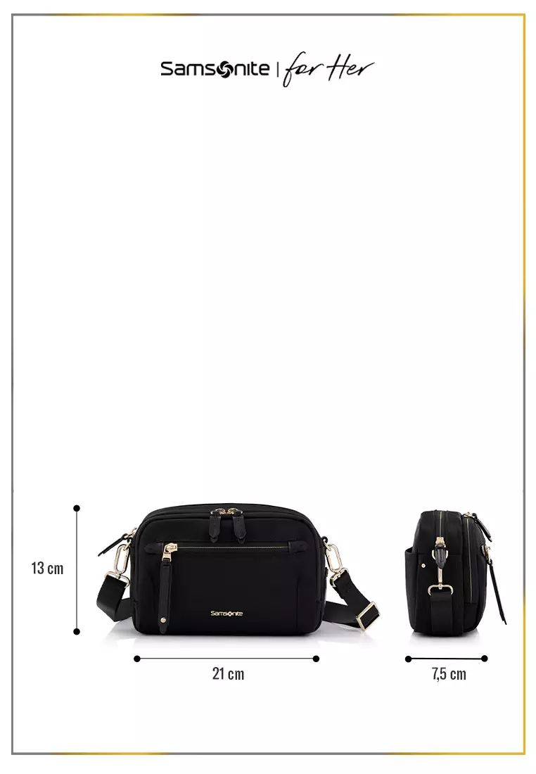 Samsonite Audrina 2 In 1 Shoulder Bag S Black