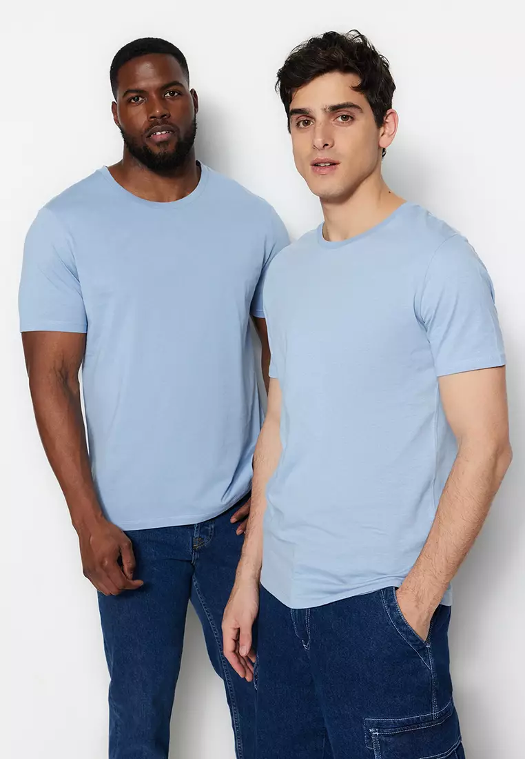 Plus Size Cotton Regular Fit T-Shirt