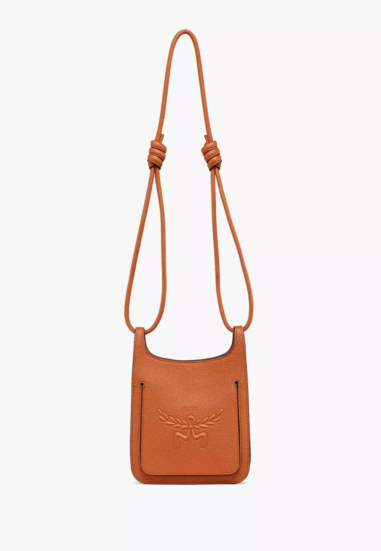 ショルダーバッグ・ポシェット MCM LEATHER HIMMEL HOBO BAG WITH EMBOSSED LOGO Buy MCM Himmel Hobo in Embossed Logo Leather 2025 Online