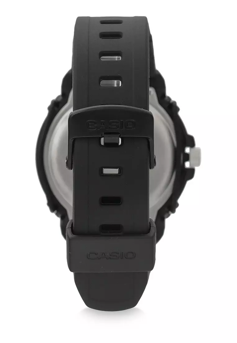 Casio Jam Tangan Pria - Black - Resin - HDA-600B-1BVDF