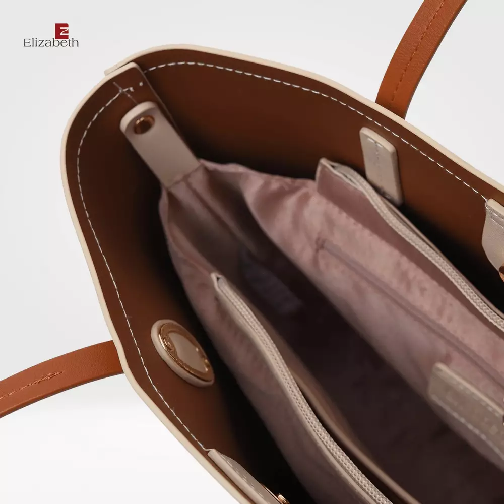 Tas Elizabeth Tote Bag 0798-1786 Cream