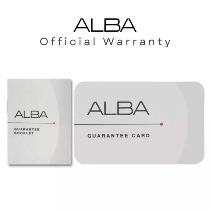 Alba AG8P39X1 Rantai Silver Dasar Putih Cewek