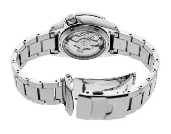 Jam Tangan Pria Seiko 5 Sports SRPK31K1 SRPK31K1X1 5KX Midi SKX Sports Style Stainless Steel Silver Color Men Beige Dial Original Garansi Resmi