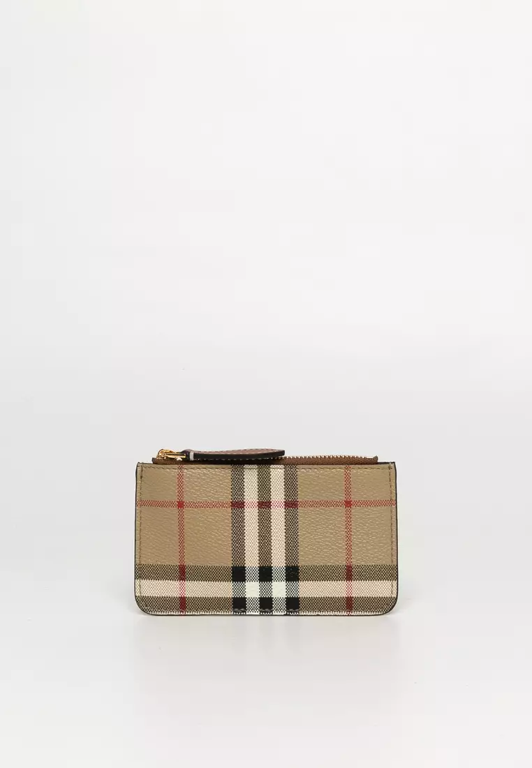 Burberry womens shop card holder