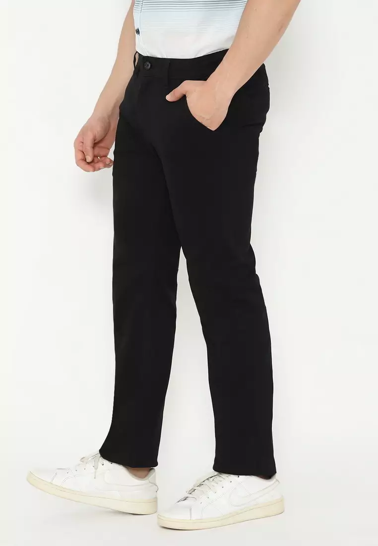RBJ Celana Chino Panjang Cotton Premium Regular Fit Pria