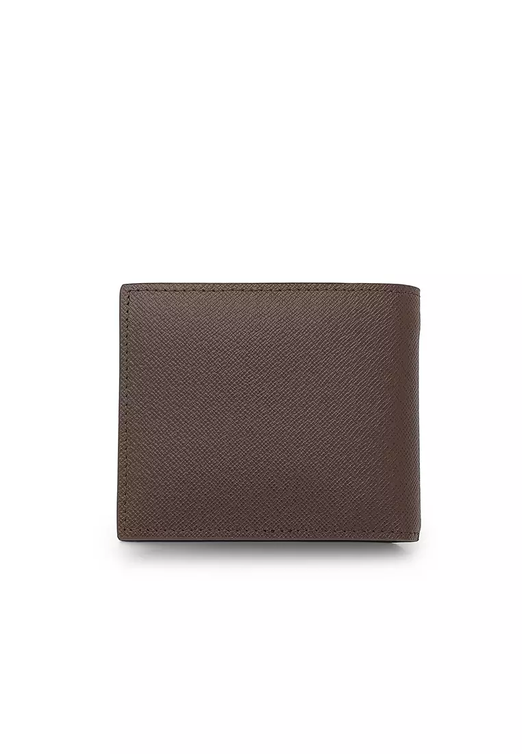 Men's Genuine Leather RFID Blocking Wallet  (Dompet Pria Kulit Genuine RFID Blocking) - Cokelat