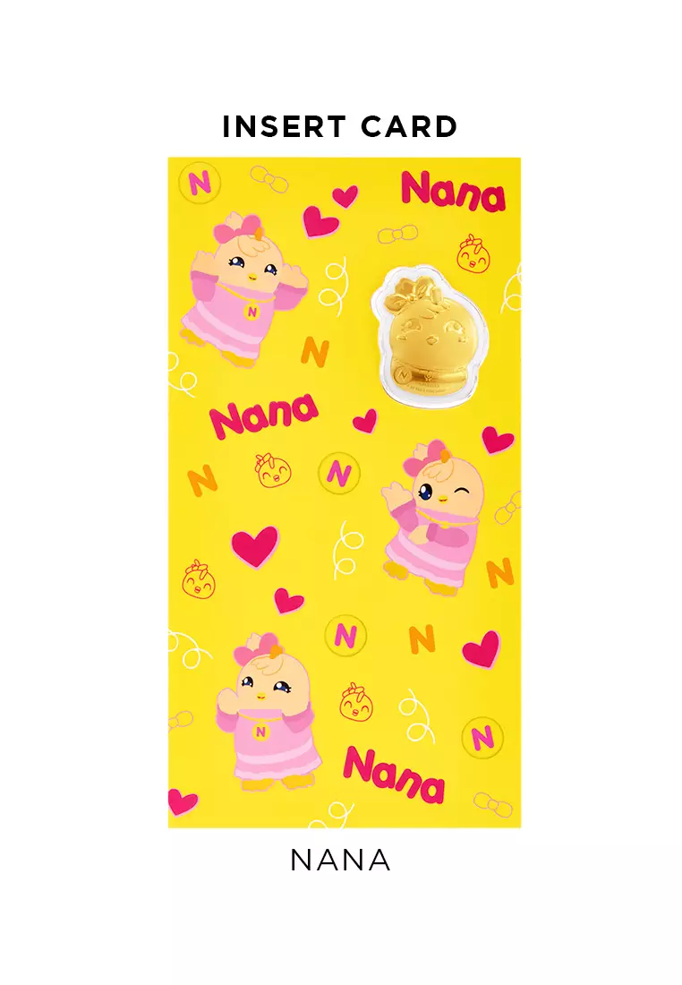 HABIB Didi & Friends Collection (Nana) | 999.9 Gold Wafer (0.20g)