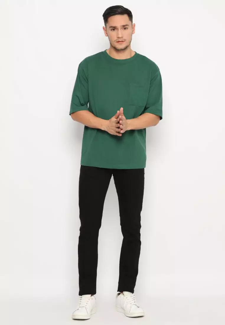 MATSUDA Kaos Oversize 20s Polos Pocket Mito