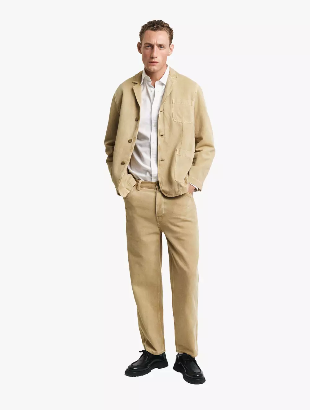 GANT - Pakaian Pria - Reg Oxford Shirt - White