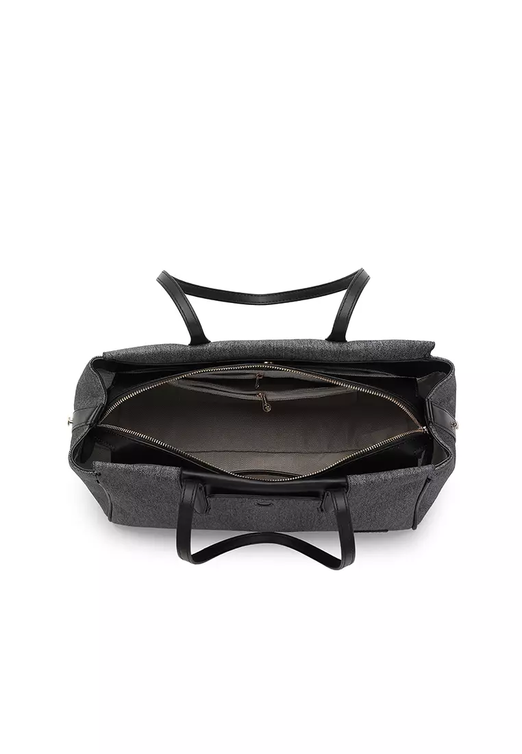 Women's Top Handle Bag / Sling Bag / Crossbody Bag / Shoulder Bag (Tas Tangan Wanita / Tas Selempang Wanita / Tas Bahu Wanita) - Hitam