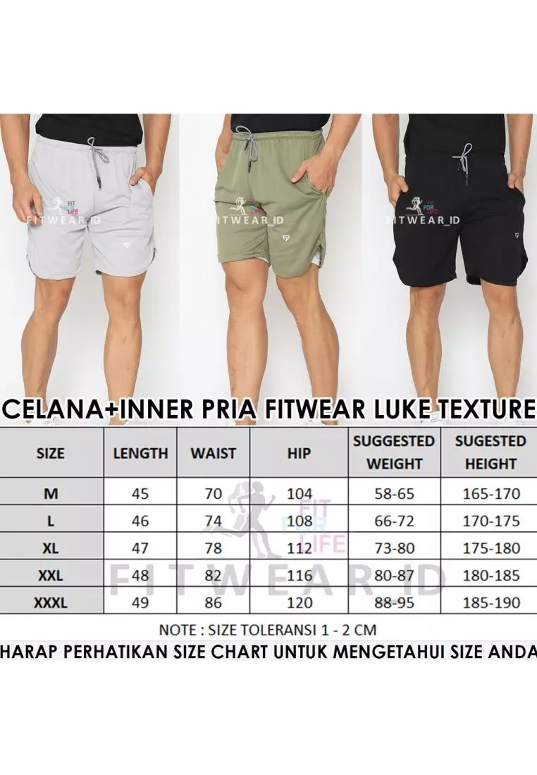 FITWEAR - LUKE TEXTURE - INK BLACK