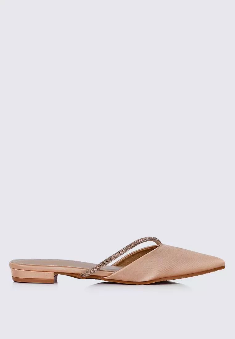 Discount on My Ballerine  shoes - SKU: My Ballerine Vion Comfy Ballerina In Champagne