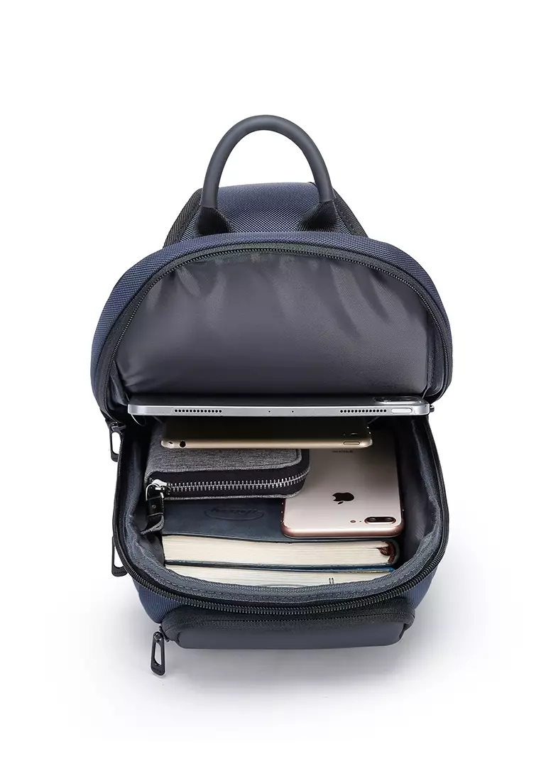 Bange Titan Water Resistant Men Sling Bag with Multi Compartment and fits 11inch iPad