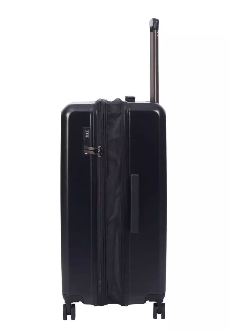 Crossing VIVE Polycarbonate Expandable Large Luggage V2 - Black