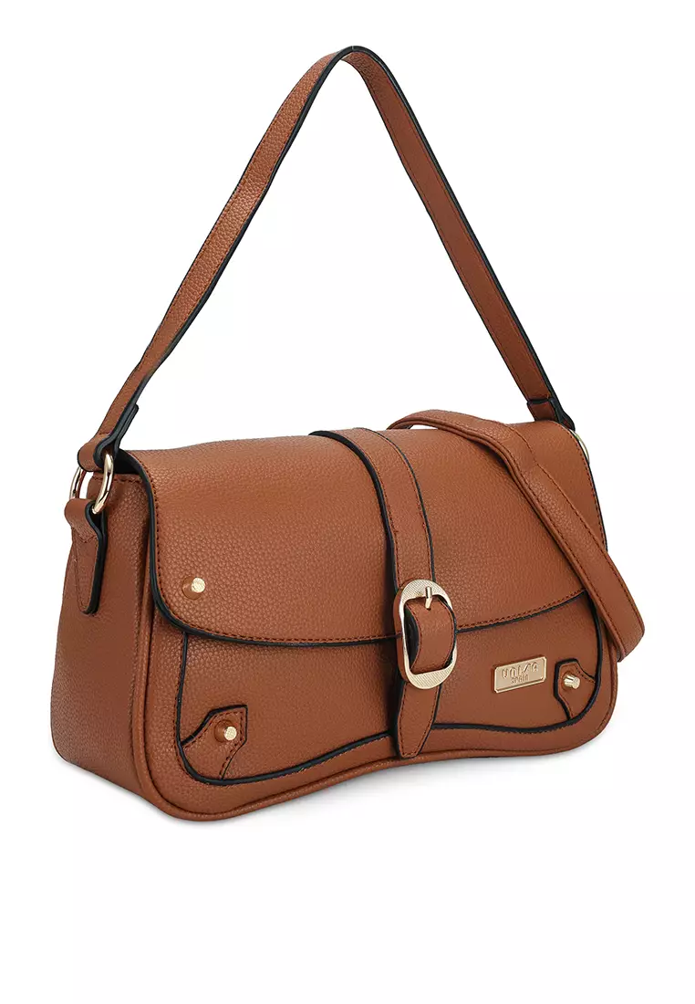 Buy Unisa Pebbled Convertible Top Handle Bag Online ZALORA Malaysia