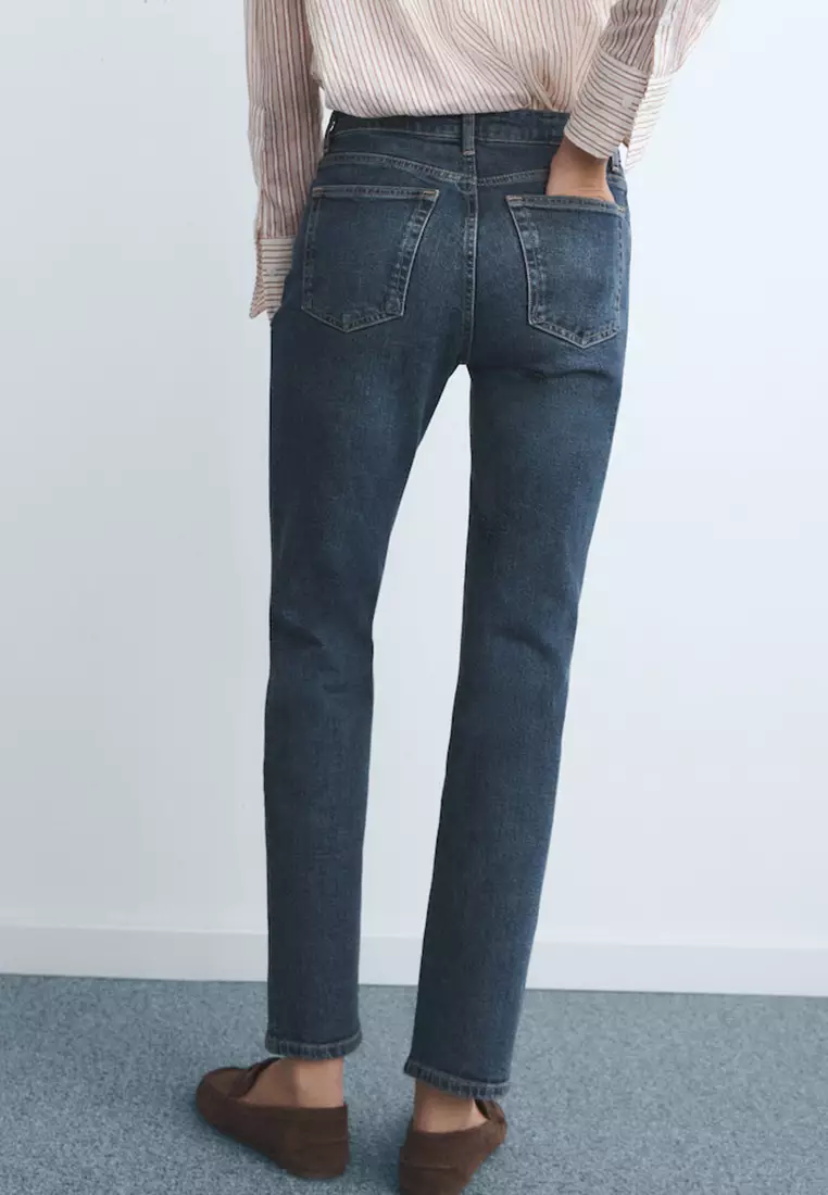 Mid-Rise Slim-Fit Jeans