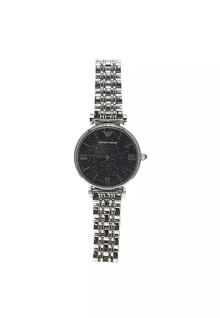 Emporio Armani Jam tangan wanita baja tanpa beku AR11091