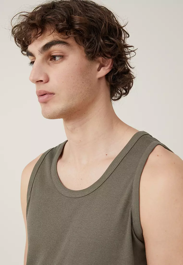 Loose Fit Rib Tank