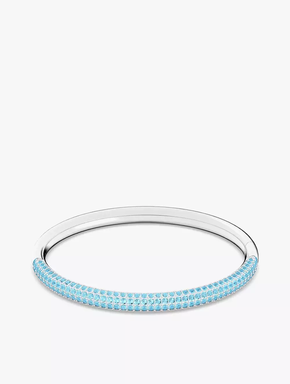 Dextera Bangle, Blue, Stainless Steel
