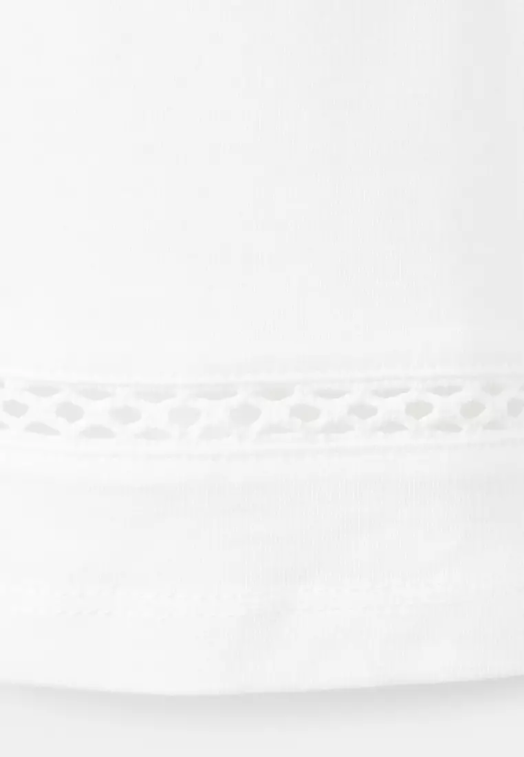 Openwork Details T-Shirt