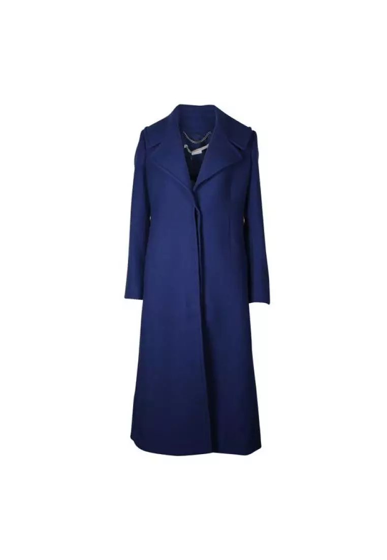 Stella mccartney navy outlet coat