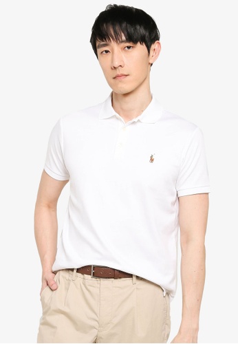 Ralph lauren polo shirt custom slim fit Clearance