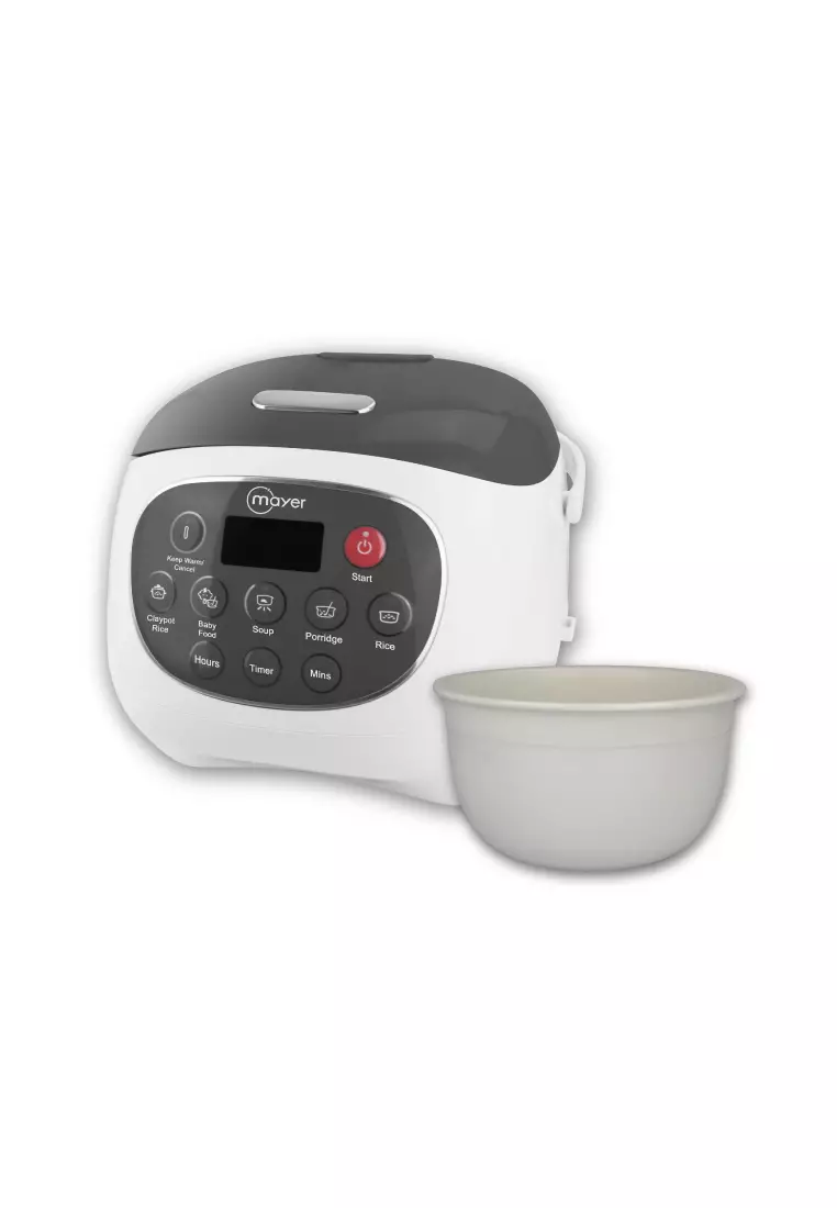 Buy Mayer Mayer 1.1L Rice Cooker with Ceramic Pot (MMRC30) 2024 Online