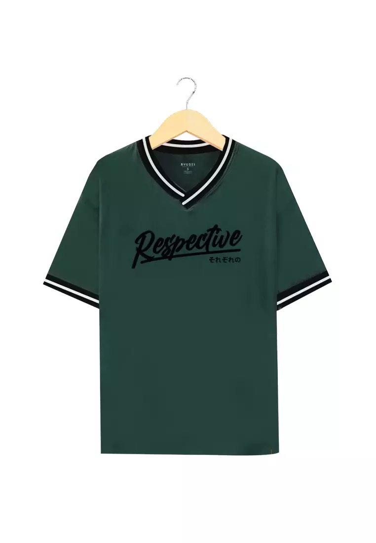 Ryusei Oversize T-shirt Jersey Respective Green
