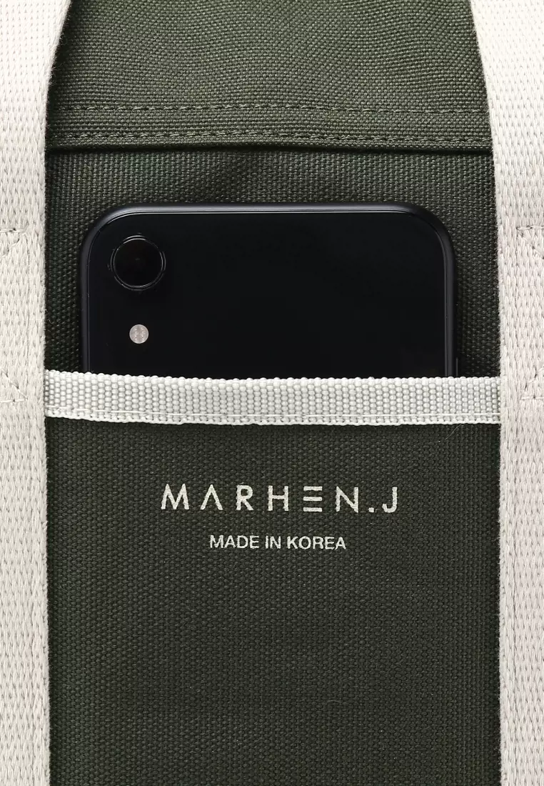 ROY MINI Canvas Crossbody Bag Moss Green